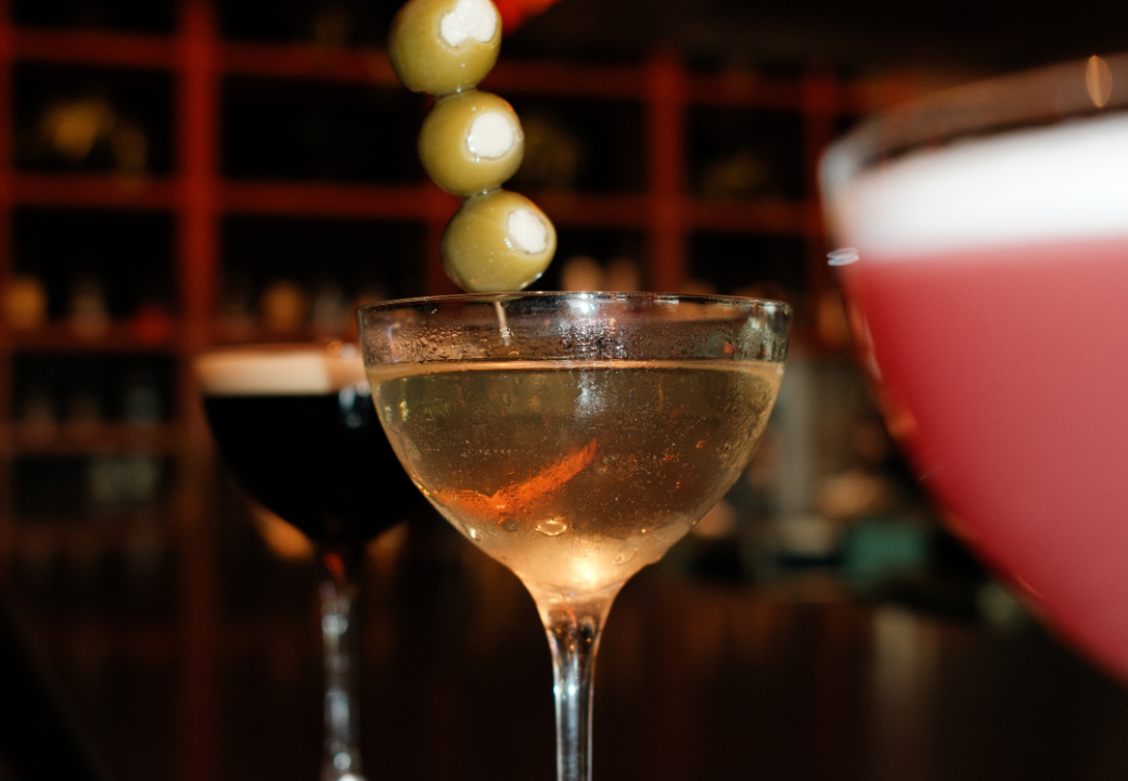Dirty Frenchie Martini